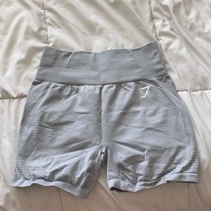 medium grey gymshark seamless 2.0 biker shorts